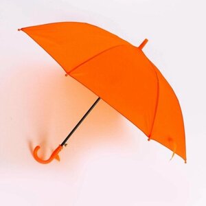 Зонт Funny toys, полуавтомат, оранжевый