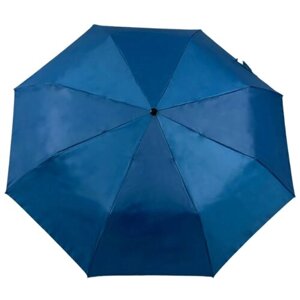Зонт полуавтомат, купол 93 см., 8 спиц, голубой