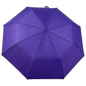 Зонт полуавтомат, купол 98 см., 8 спиц, фиолетовый