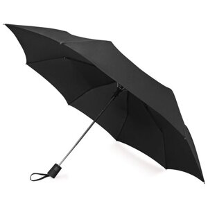 Зонт складной "Уэлш", полуавтомат, черный