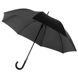 Зонт-трость Avenue, полуавтомат, черный