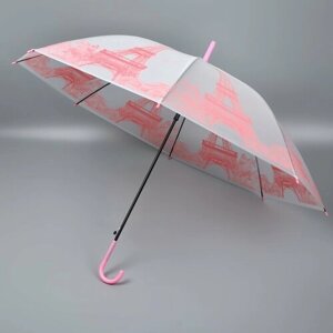 Зонт-трость механика, для женщин, мультиколор