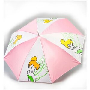 Зонт-трость N1, полуавтомат, для девочек, мультиколор