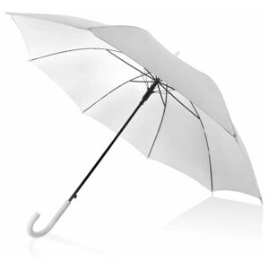 Зонт-трость Oasis, полуавтомат, купол 100 см, 8 спиц, белый