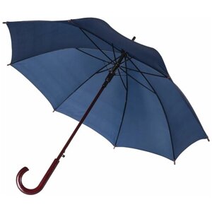 Зонт-трость полуавтомат Unit Standard (393), ярко-синий