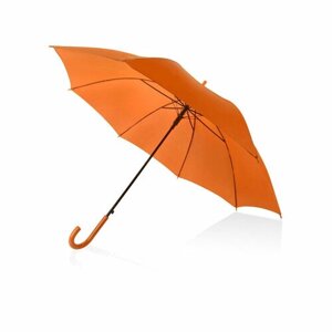 Зонт-трость Radel, полуавтомат, купол 100 см., оранжевый, бордовый