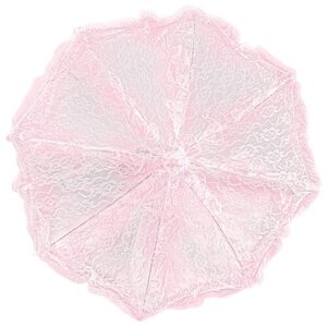 Зонт-трость Театр Имперских Зрелищ, механика, купол 60 см., 8 спиц, розовый