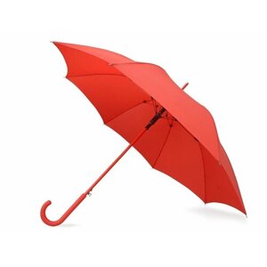 Зонт-трость Us Basic, полуавтомат, для мужчин, красный
