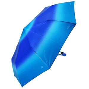 Зонт женский автомат, зонтик взрослый складной антиветер 422S/голубой-тиффани
