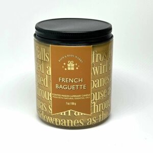 Bath And Body Works ароматическая свеча с одним фитилем French Baguette (198g)