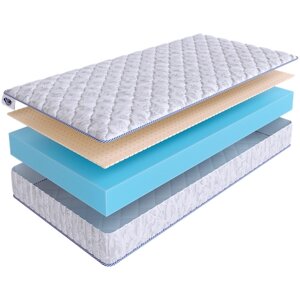 Беспружинный ортопедический матрас SkySleep ROLLER Cotton 10 Latex на диван кровать 220x170