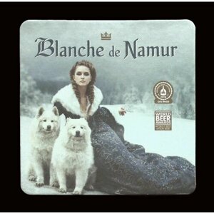 Бирдекель (костер) Blanche de Namur (подставка под пивной бокал)