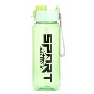 Бутылка для воды "Мастер К. Sport", 700 мл, 7.5х22.5 см, зелёная (комплект из 6 шт)