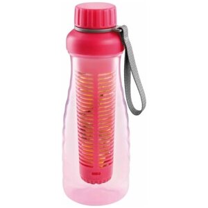 Бутылка с ситечком myDRINK 0.7 л, розовая