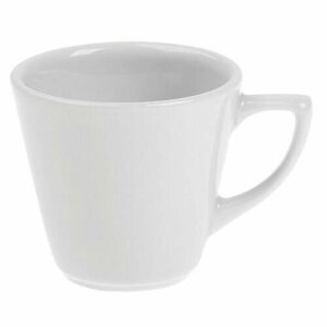 Чашка для кофе Башкирский фарфор 75 мл белый, посуда для кухни