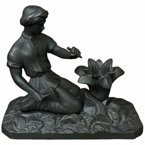 Чугунная статуэтка "Данила-мастер" 1950 г. Автор А. Кутяев, Касли, СССР