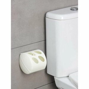 Держатель для туалетной бумаги Keeplex Light, 13.4x13x12.4 см, цвет белое облако