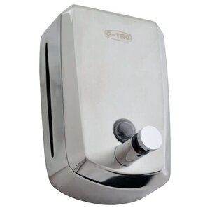 Дозатор для жидкого мыла/ Диспенсер для жидкого мыла настенный/ Дозатор для ванной нержавеющая сталь G-teq 8608 Lux 800мл
