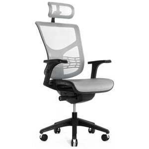 Эргономичное подростковое кресло Falto Expert Vista VSM01 (сетка белая, каркас черный)