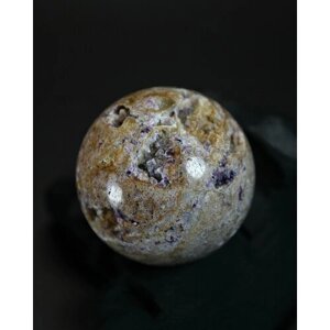 Флюорит - шар, диаметр 55-56 мм - натуральный камень, самоцвет для декора, интерьера и коллекции