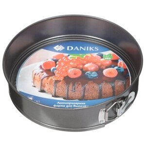 Форма для выпечки с антипригарным покрытием Daniks K-805 круглая, 28 см
