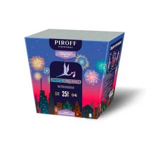 Гендерный салют PIROFF ночной розовый (1,25"х25) Piroff