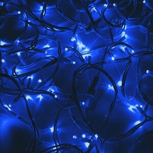 Гирлянда светодиодная Нить на елку уличная, 20м, 230В, цвет Синий, новогодние товары подарки/ электрогирлянда Neon-Night