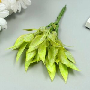 Искусственное растение для творчества Рукус 1 букет-6 веточек зелeный 13 см 10 шт