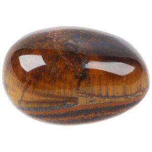 Камень натуральный "Тигровый Глаз", галтовка (10-15 г, 20-25 мм)