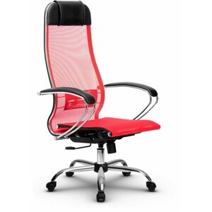 Компьютерное кресло МЕТТА-4(MPRU)/подл. 131/осн. 003 Красный/Красный
