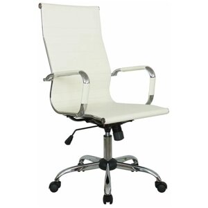 Компьютерное кресло Riva 6002-1S офисное, обивка: искусственная кожа, цвет: бежевый