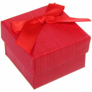 Коробка подарочная «Wish» 5*5*3,5 см, Красный