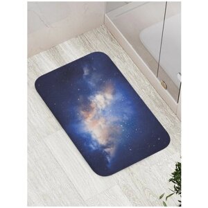 Коврик JoyArty противоскользящий "Облачный космос" для ванной, сауны, бассейна, 77х52 см