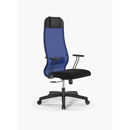 Кресло ergolife sit 10 B1-111T - X2+UMF (X1) /ub00/wh00/T1bp-b (M09. B02. G15. W01) (синее/черное)