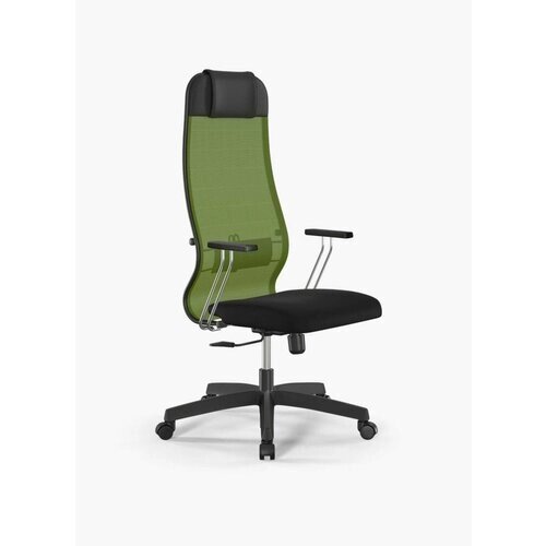 Кресло ergolife sit 10 B1-111T - X2+UMF (X1) /ub00/wh00/T1bp-c (M09. B02. G15. W01) (зеленое/черное)