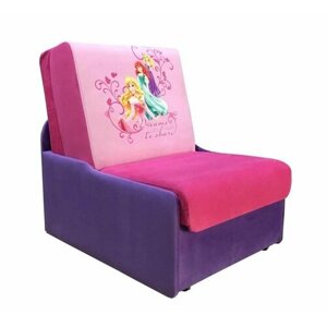 Кресло кровать Блисс велюр Принцессы 60х190 см