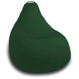 Кресло-мешок PUFON груша XXXL темно-зеленый