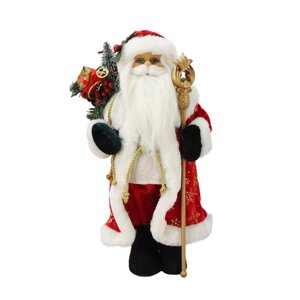 Кукла Дед Мороз с посохом KSVA-OG-40146