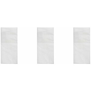 Luscan Скатерть одноразовая, 110х140 см, белая, 3 шт
