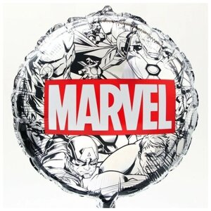 MARVEL Шар фольгированный круг "Marvel", Мстители