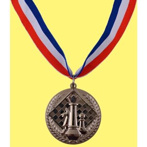 Медаль Серебро VIP (диаметр 65 мм)