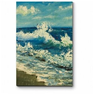 Модульная картина Море импрессионизма 30x45