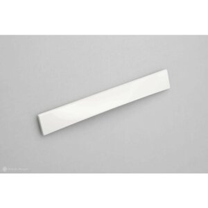 Musa мебельная ручка-раковина 128 мм белый глянец, 2 шт