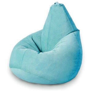 MyPuff кресло-мешок Груша, размер XXXL-Стандарт, мебельный велюр, ментол