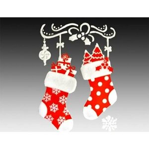 Набор наклеек носочки для подарков, 29.5х40 см, Peha Magic