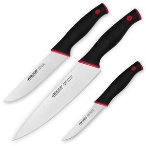 Набор ножей Шеф-нож Arcos Duo, черный/красный