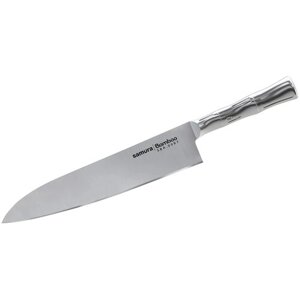 Набор ножей Шеф-нож Samura Bamboo, лезвие: 24 см, серебристый