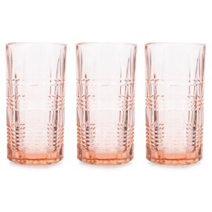 Набор стаканов Luminarc Dallas Q2888, 380 мл, 3 шт., pink