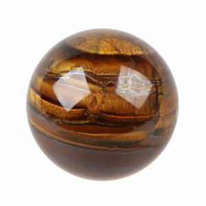 Натуральный камень (минерал) Тигровый Глаз, шар (2,2-2,4 см)