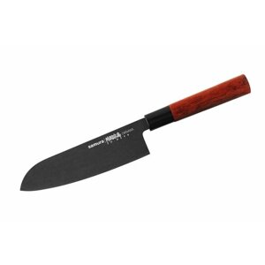 Нож кухонный Сантоку Samura OKINAWA Stonewash 175 мм SO-0194B